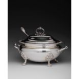 Sheffield Soup Service with Element British, 19th century, R.Richard co. Sheffield manufacturer