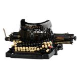 Typewriter - Royal ROYAL BAR - LOCK, English, 1900. 41x28x33 cm