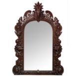 Renaissance Hall Mirror Italian, 19th century, Renaissance style, hand-carved hall mirror. Beautiful