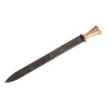 Decorative Sword Brass inlaid decorative sword. 90cm