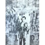 ERNEST PIGNON ERNEST (1942), « Rimbaud », Sérigraphie sur papier, Encadrée. H : 78 L : 58 cm (à