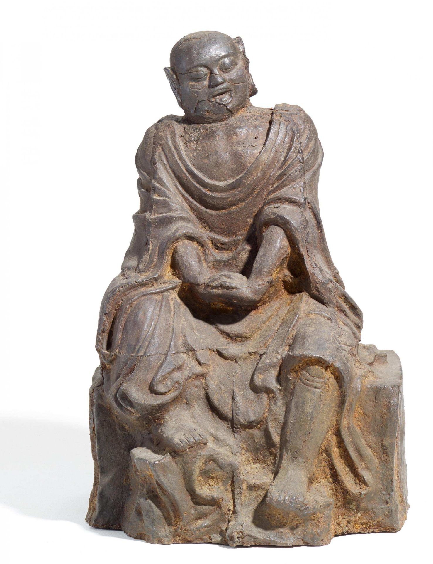 LUOHAN SOBINDA SONJA. China. Probably Yuan dynasty (1279-1368). The Luohan Sobinda Sonja is mostly