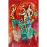 CHAGALL, MARC 1887 Witebsk - 1985 St. Paul de Vence Carmen. 1967. Überarbeitete Farblithografie