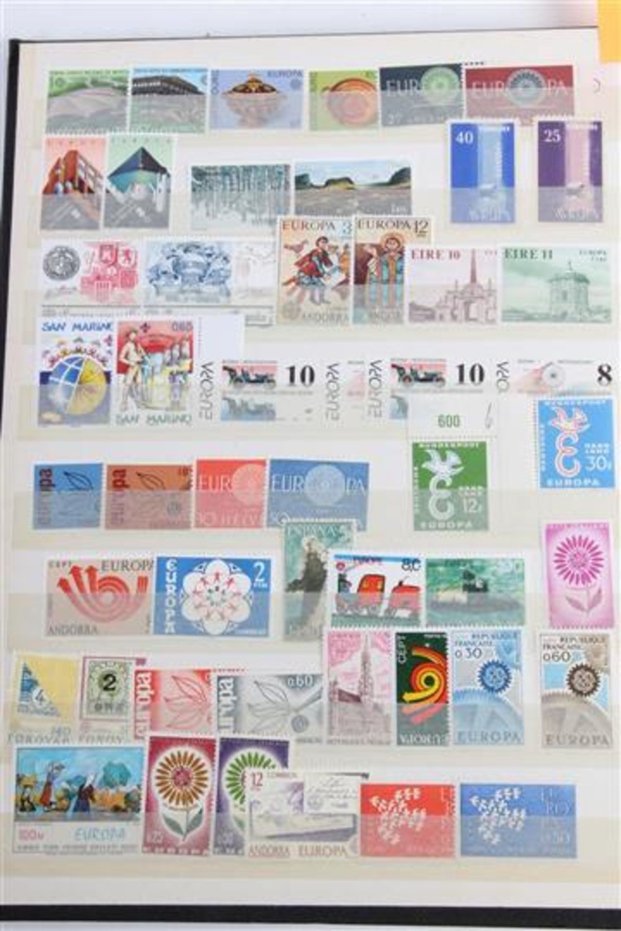 Europa postzegels, postfris. - Bild 4 aus 4