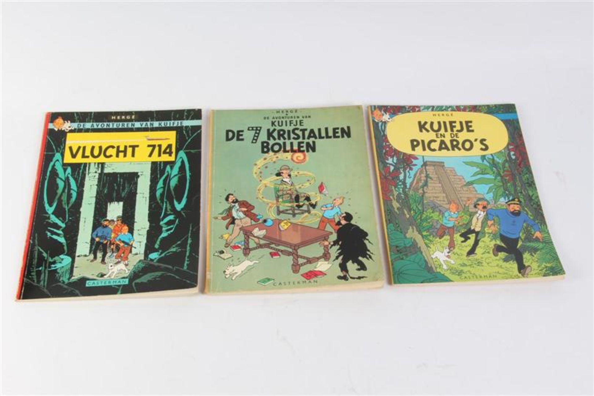 De avonturen van Kuifje, Hergé, uitgeverij Casterman, 7 hardcovers en drie softcovers. - Bild 5 aus 17