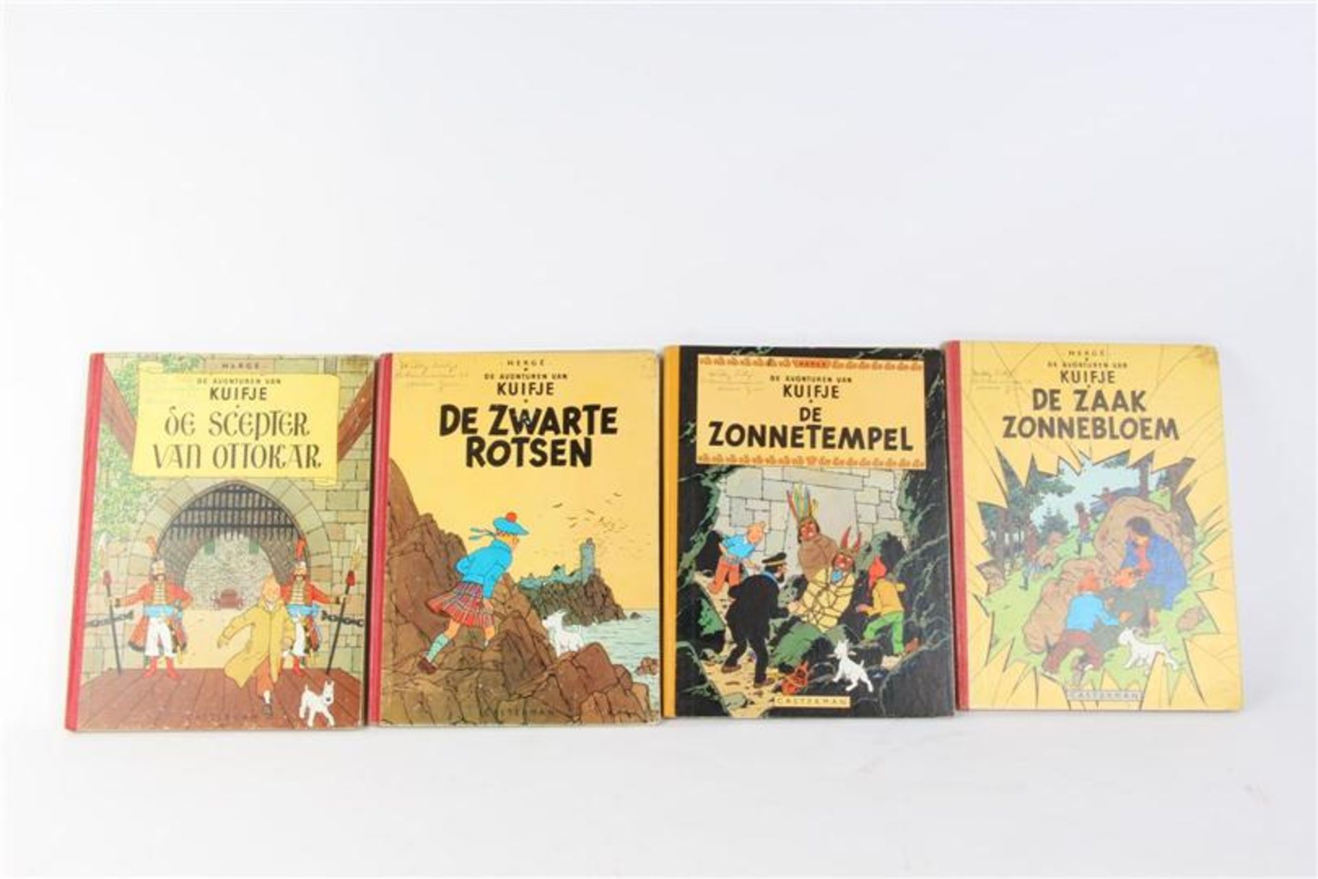 De avonturen van Kuifje, Hergé, uitgeverij Casterman, 7 hardcovers en drie softcovers. - Bild 10 aus 17
