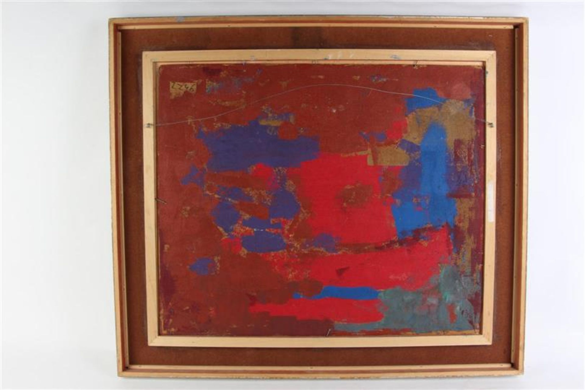 Schilderij 'De Engel'. Gerard Menken HxB: 50 x 59 cm. - Bild 3 aus 3