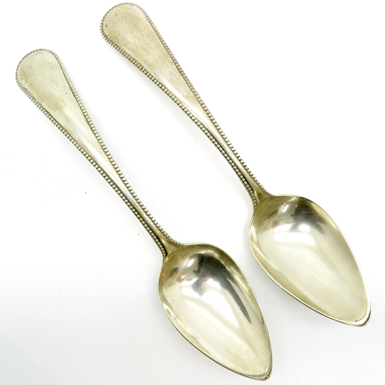 Lot of 2 Dutch Silver Spoons