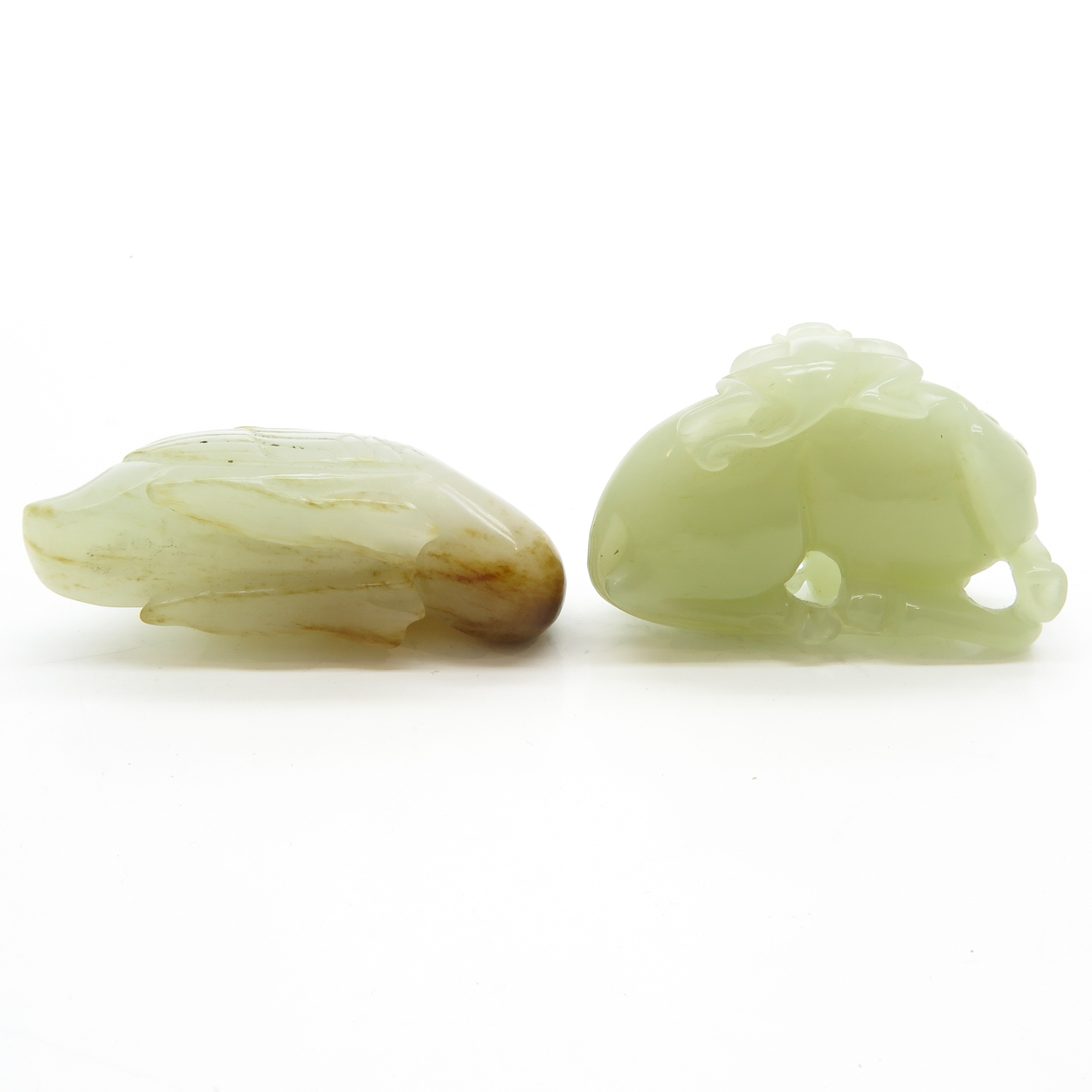 Lot of 2 Chinese Jade Sculptures - Image 6 of 6