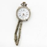 Ladies Pocket Watch Bracelet