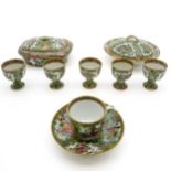 Lot of Cantonese Porcelain