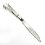 19th Century Silver Brides Knife