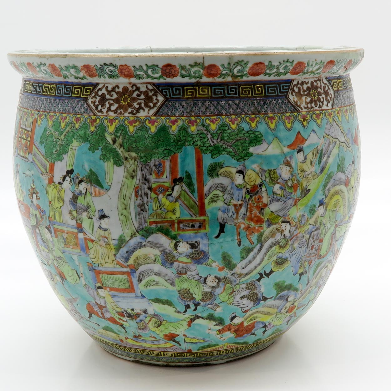 China Porcelain Cachet Pot - Image 4 of 6