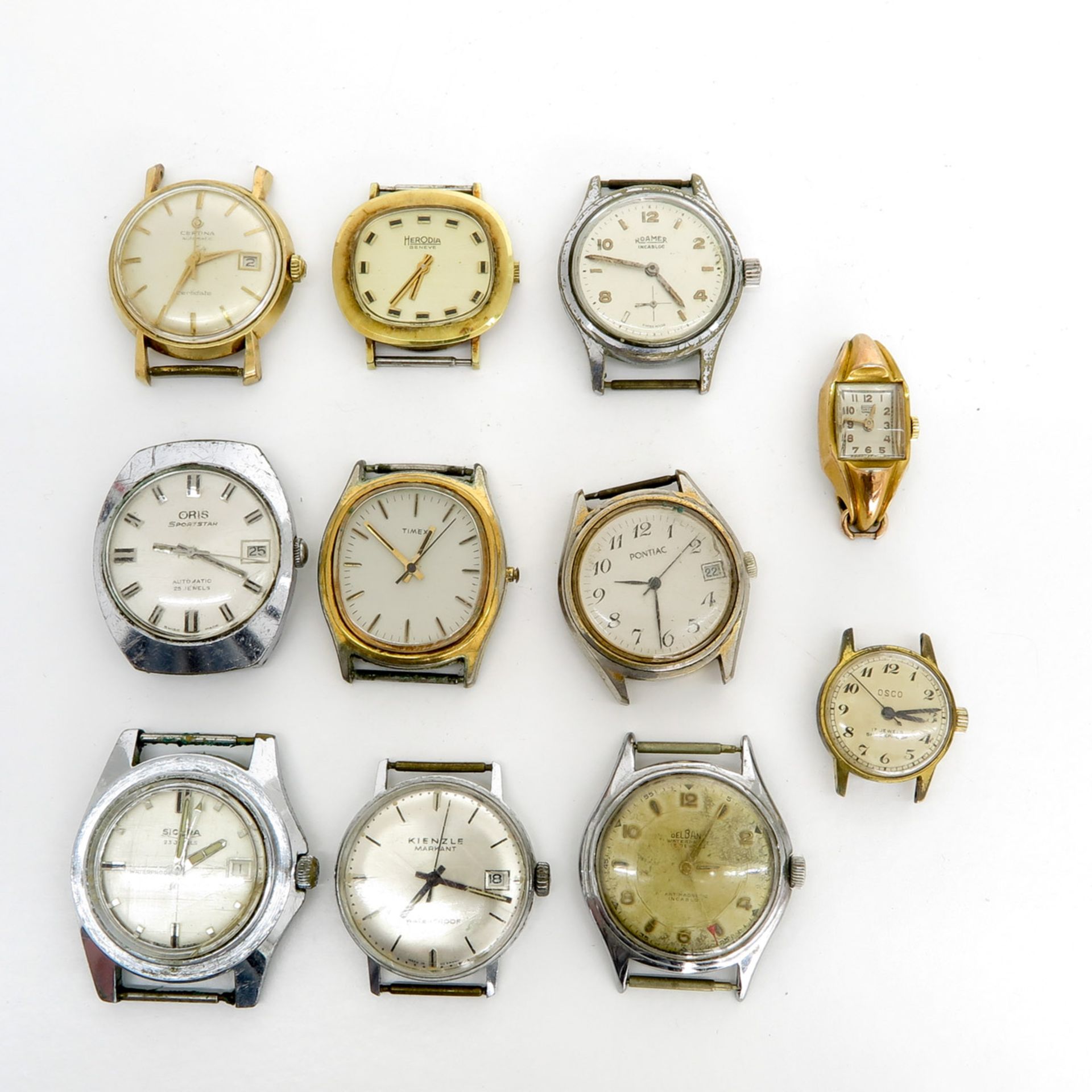 Lot of 11 Watch Faces