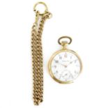 14KG Pocket Watch and Chain