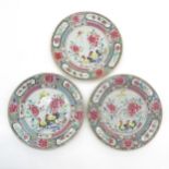 18th Century Fully Decorated Famille Rose Plates