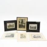 Diverse Lot of Etchings and Engravings