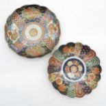 Lot of 2 19th Century Japanese Imari Plates