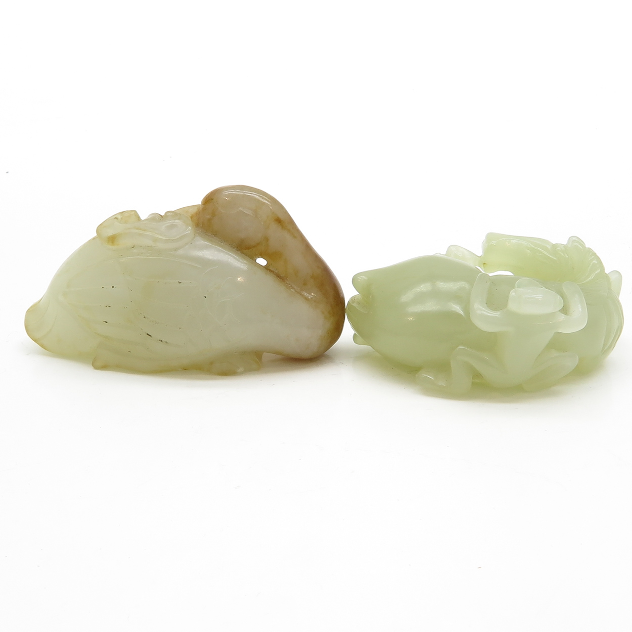 Lot of 2 Chinese Jade Sculptures - Image 3 of 6