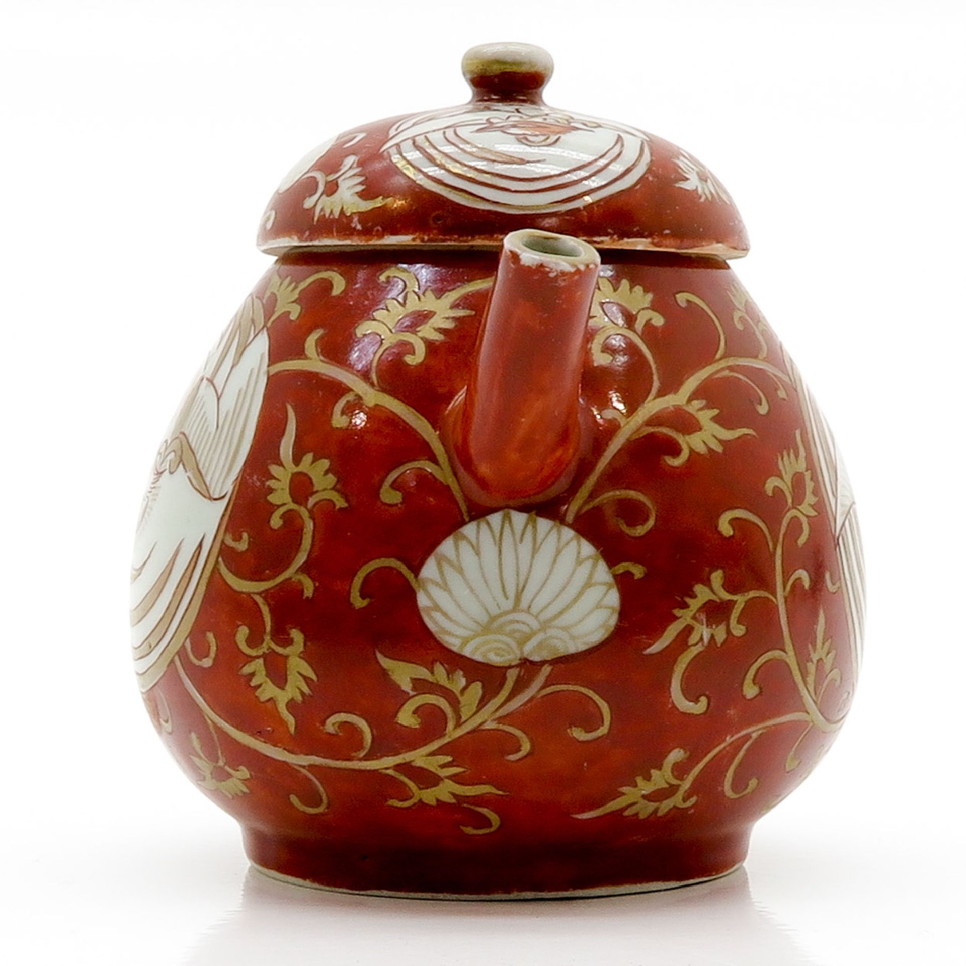 China Porcelain Teapot - Bild 2 aus 7