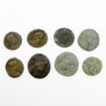 Lot of 8 Roman Coins