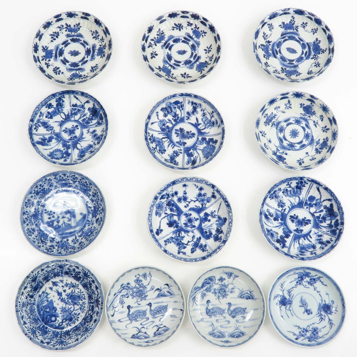 Diverse Lot of China Porcelain Saucers