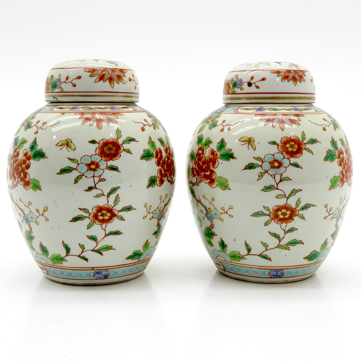 2 China Porcelain Ginger Jars - Image 2 of 6