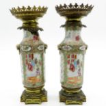 19th Century Cantonese Vases