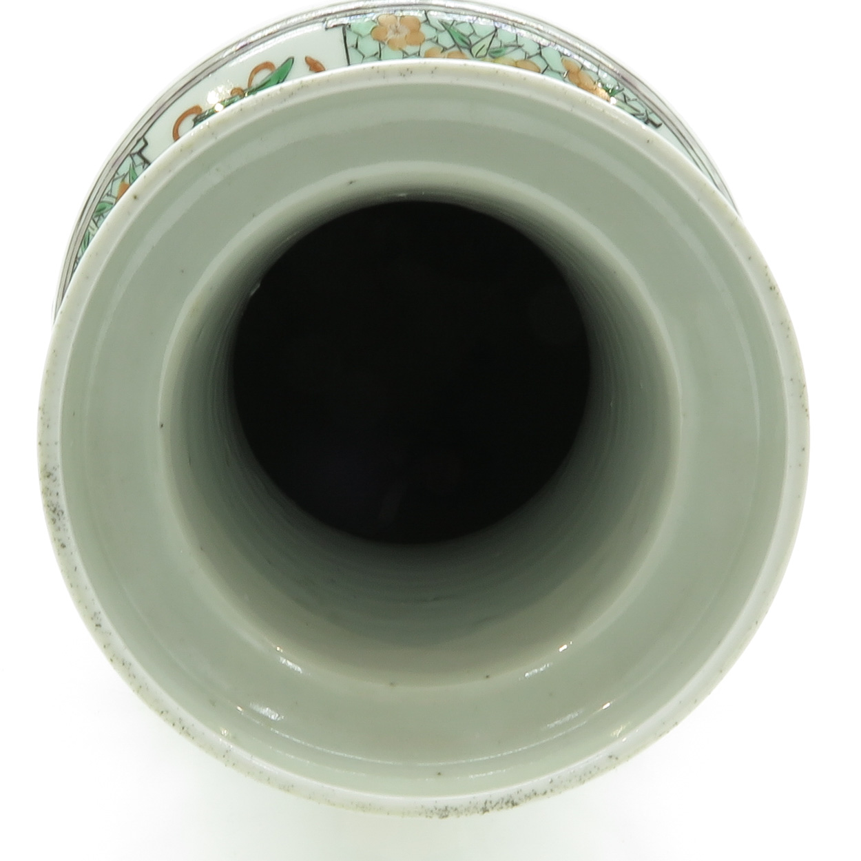 19th Century Famile Verte Vase - Image 5 of 6