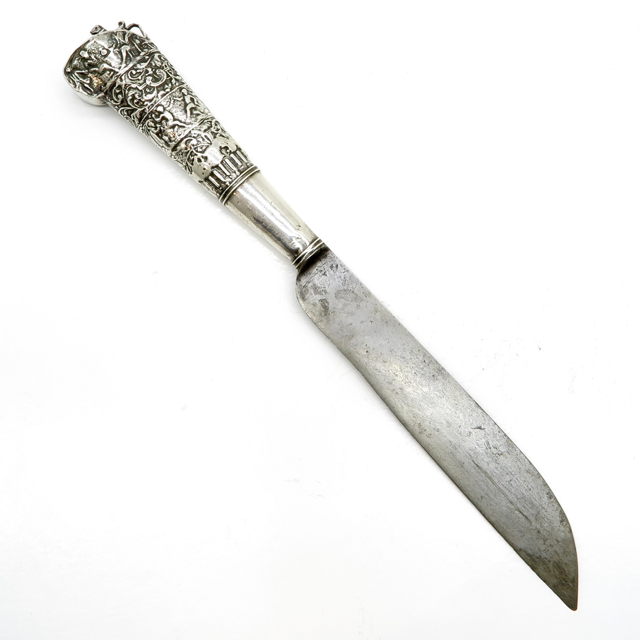 Zeeuws Knife with Silver Handle