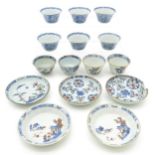 Diverse Lot of China Porcelain Cups and Saucers