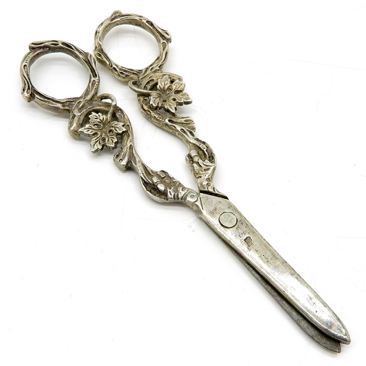 19th Century Silver Scissors