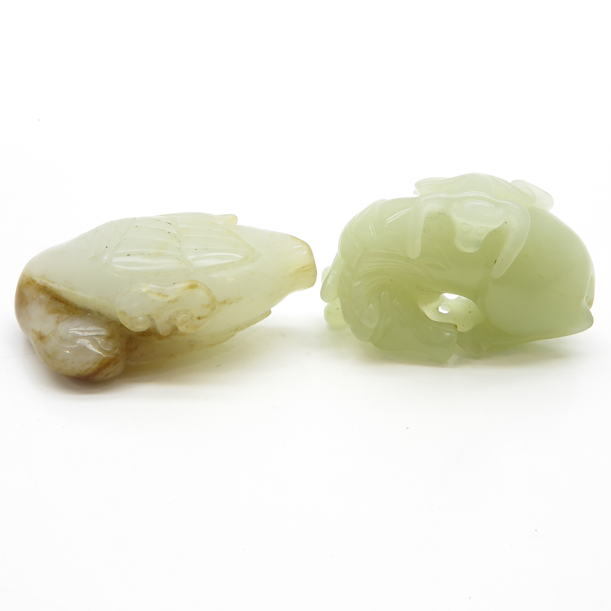 Lot of 2 Chinese Jade Sculptures - Image 5 of 6