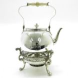 A Rare Early 18th Century Delft Silver Kettle and