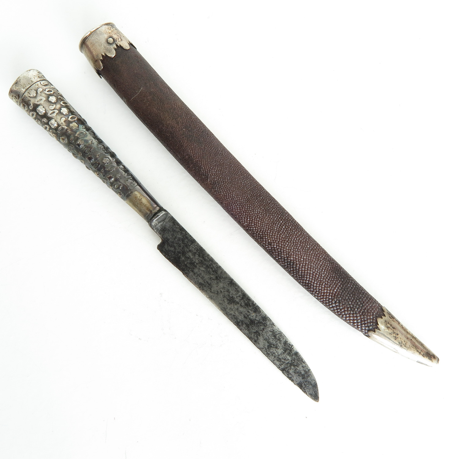 18th Century Silver Travel Knife - Image 2 of 3