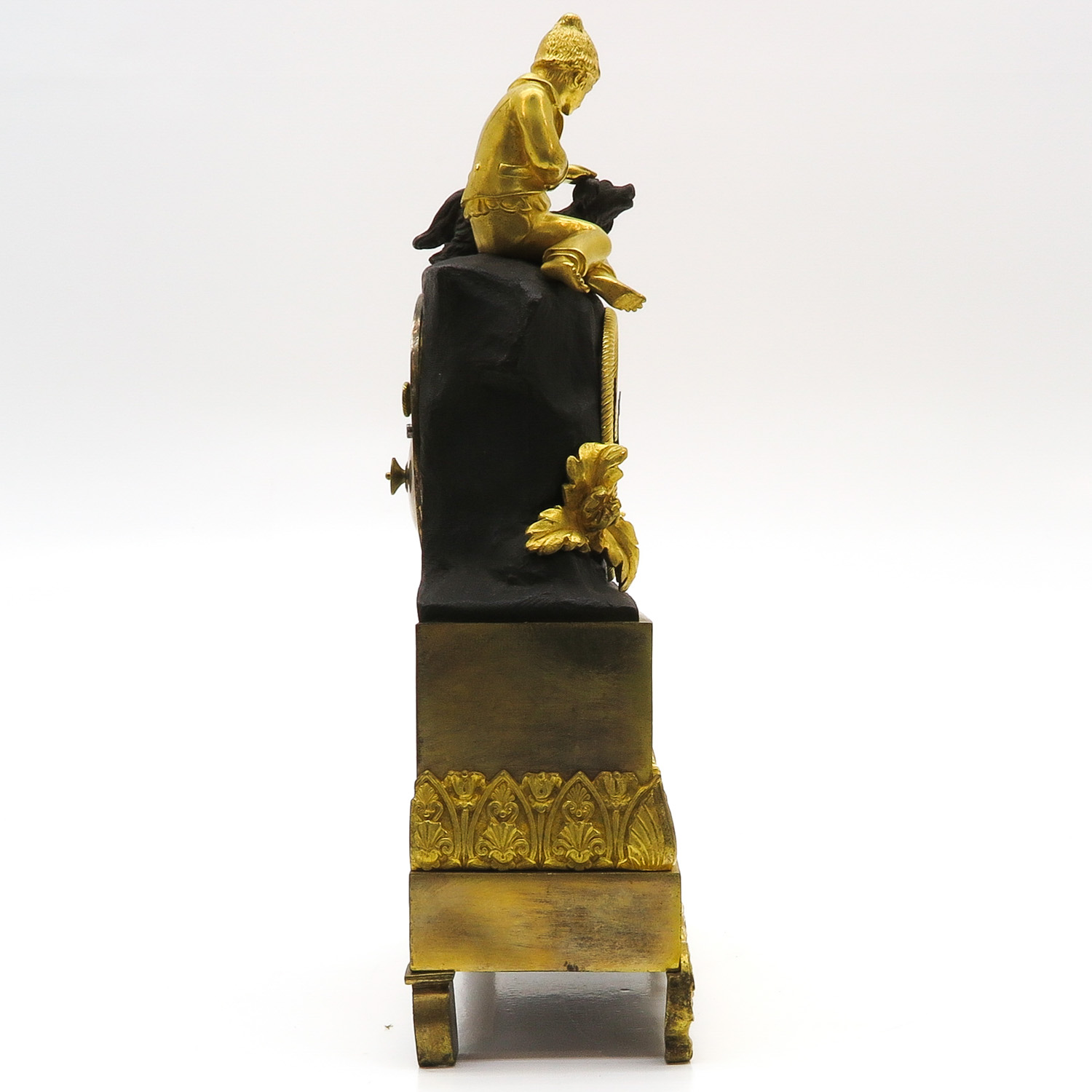 Barbot de Paris Gold Gilt and Bronze Clock Circa 1820 - Image 4 of 5