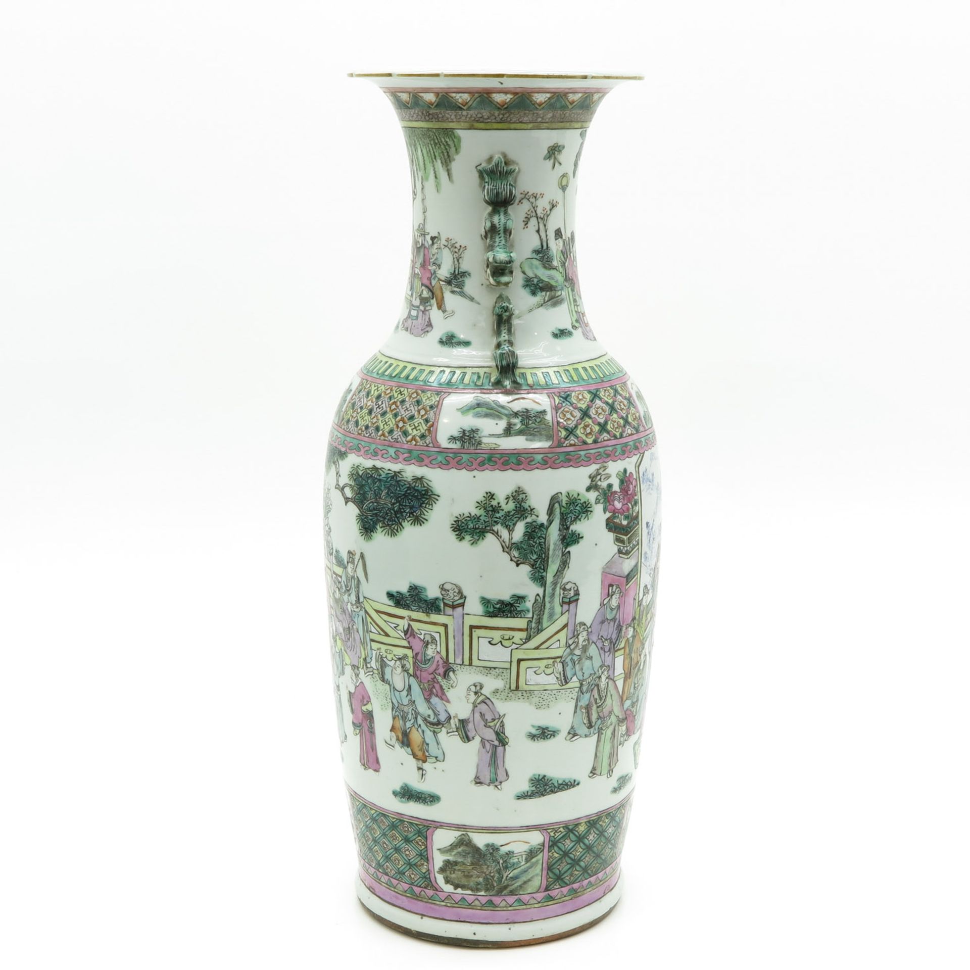 China Porcelain Famille Rose Vase - Bild 2 aus 6