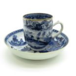 China Porcelain Cup and Saucer Circa 1800