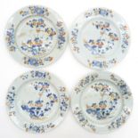 Lot of 4 China Porcelain Plates