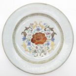 18th Century China Porcelain Plate