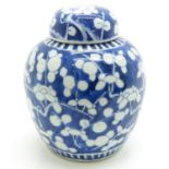 19th Century China Porcelain Ginger Jar