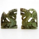 Carved Jade Sculptures