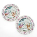 18th Century Judgement of Paris Plates