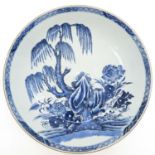 A Large 18th Century China Porcelain Plate