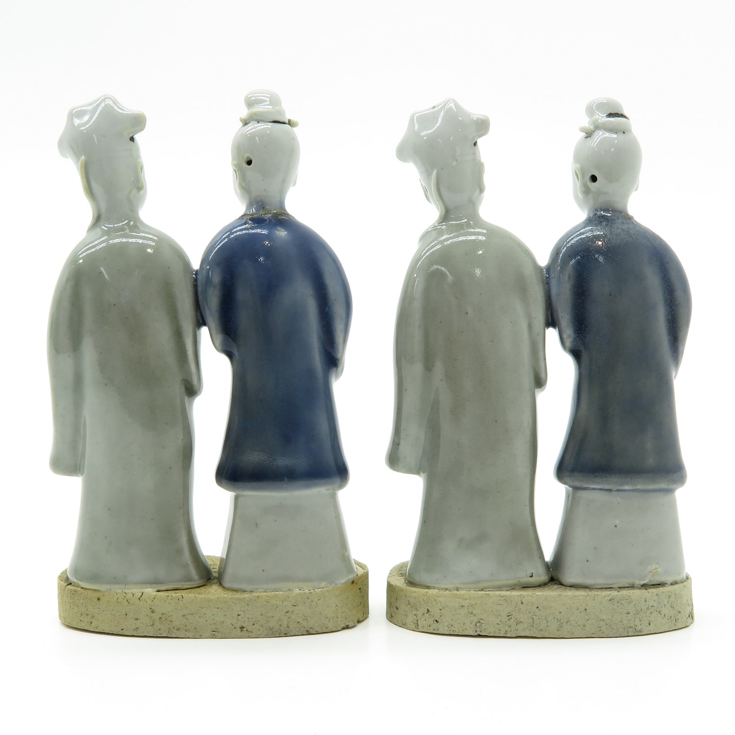 Lot of 2 China Porcelain Sculptures - Image 3 of 5