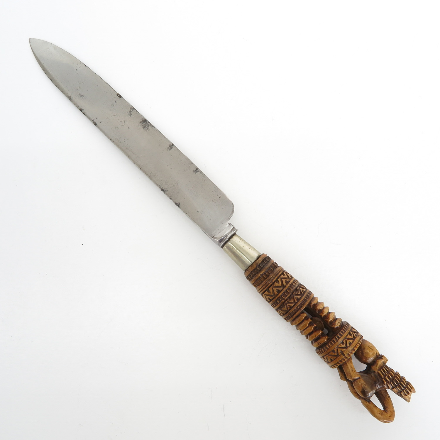 Knife with Wood Handle - Image 2 of 3