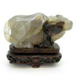 Carved Jade Sculpture