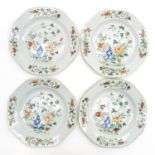 Lot of 18th Century Famille Rose Plates