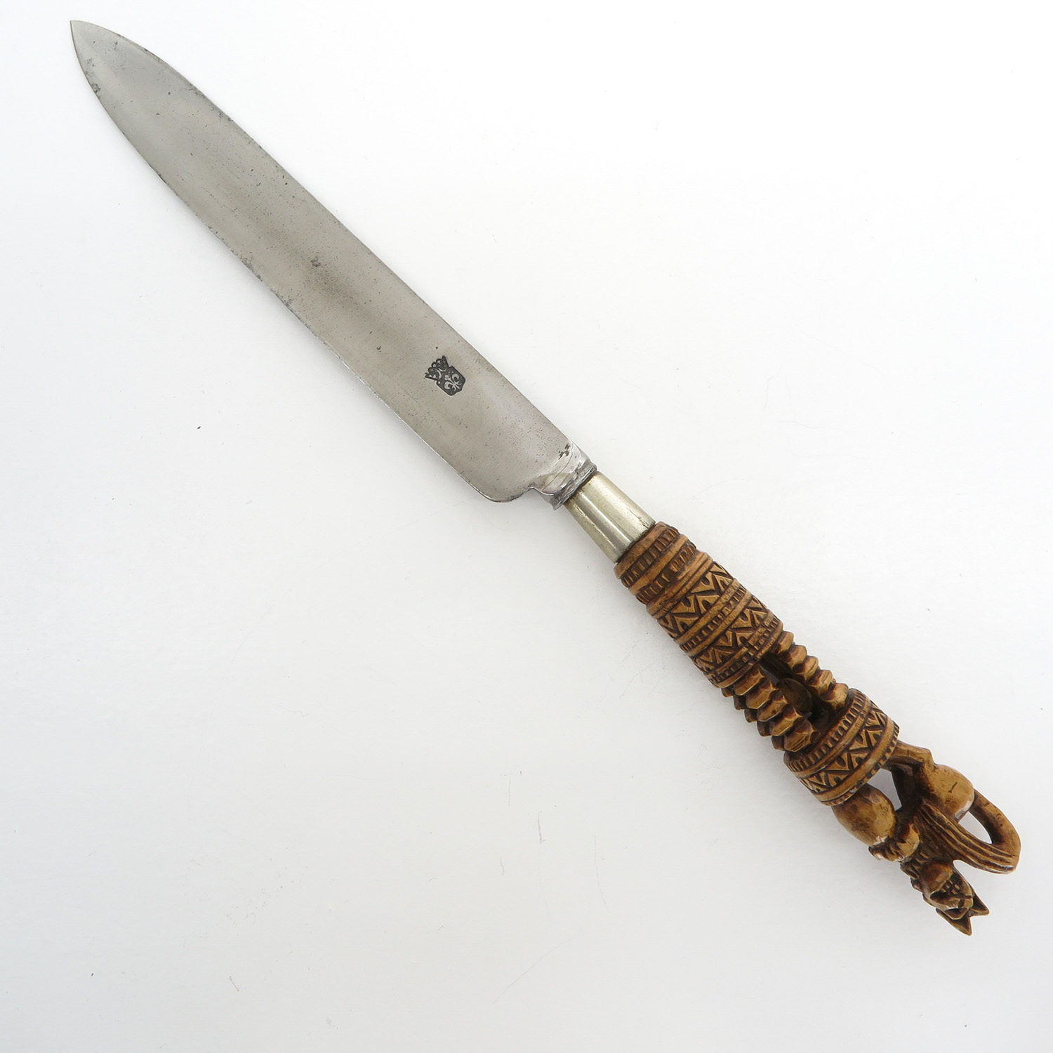 Knife with Wood Handle