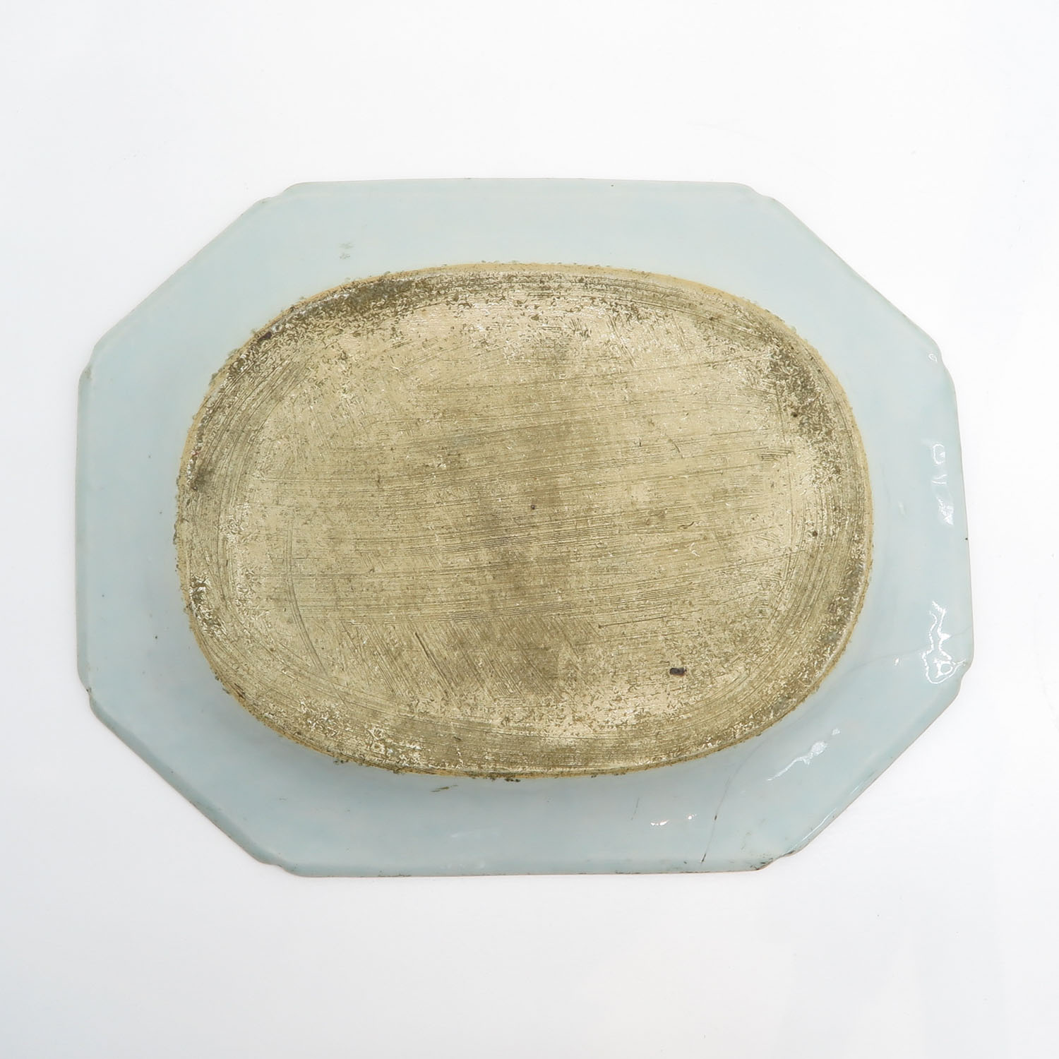 Large China Porcelain Platter Circa 1800 - Image 2 of 2